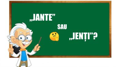Photo of „Jante” sau „jenți”?