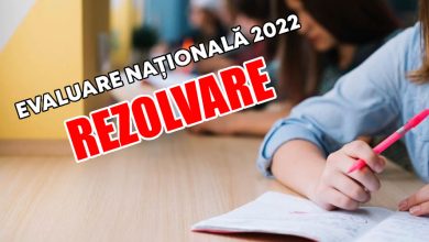 Photo of Rezolvarea subiectului de Evaluare Națională 2022 la Limba și literatura română